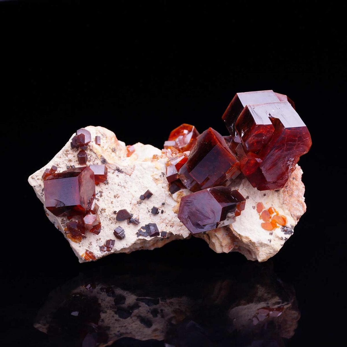 Vanadinite Mibladen, Morocco M05490 - Imagen 3